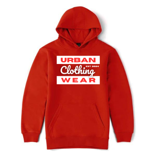 NEW! Urban Wear Clothing Apparel Unisex Fleece Pullover Hoodie