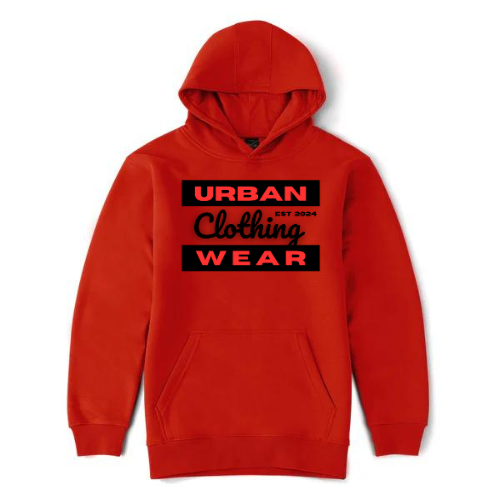 NEW! Urban Wear Clothing Apparel Unisex Fleece Pullover Hoodie