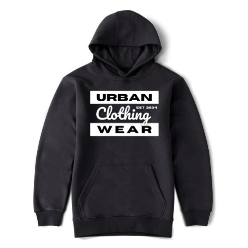 NEW! Urban Wear Clothing Apparel Unisex Fleece Pullover Hoodie