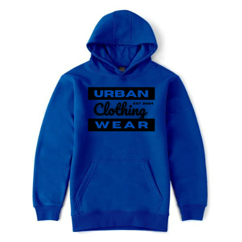 NEW! Urban Wear Clothing Apparel Unisex Fleece Pullover Hoodie