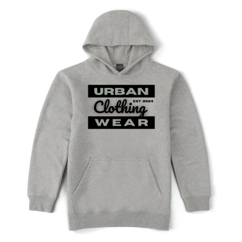 NEW! Urban Wear Clothing Apparel Unisex Fleece Pullover Hoodie