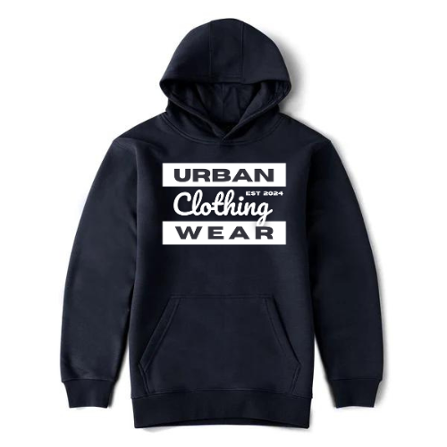 NEW! Urban Wear Clothing Apparel Unisex Fleece Pullover Hoodie