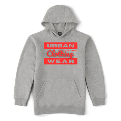 NEW! Urban Wear Clothing Apparel Unisex Fleece Pullover Hoodie