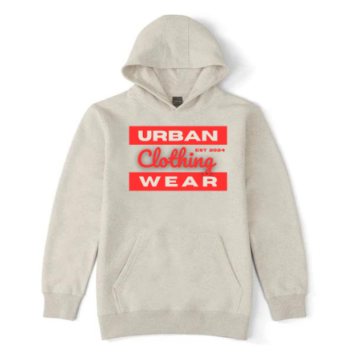 NEW! Urban Wear Clothing Apparel Unisex Fleece Pullover Hoodie