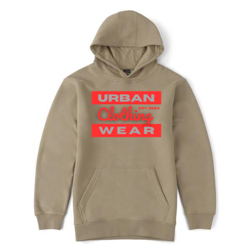 NEW! Urban Wear Clothing Apparel Unisex Fleece Pullover Hoodie